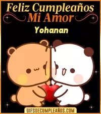 Feliz Cumpleaños mi Amor Yohanan